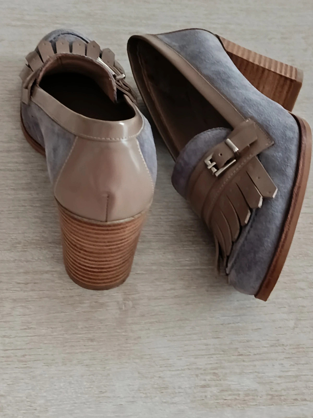 Mocasines de ante y charol Flavio Menorca 🔥🔥37 – Flavio Menorca – taille 37 5