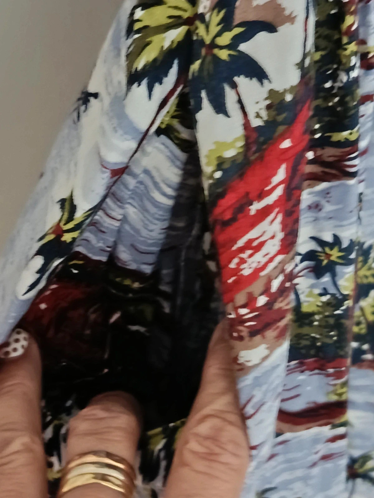 Vestido Topshop Estampado Tropical con Cut-Out Lazada y Bolsillos – Talla 38🔥🔥 – Topshop – taille M / 38 / 10 5