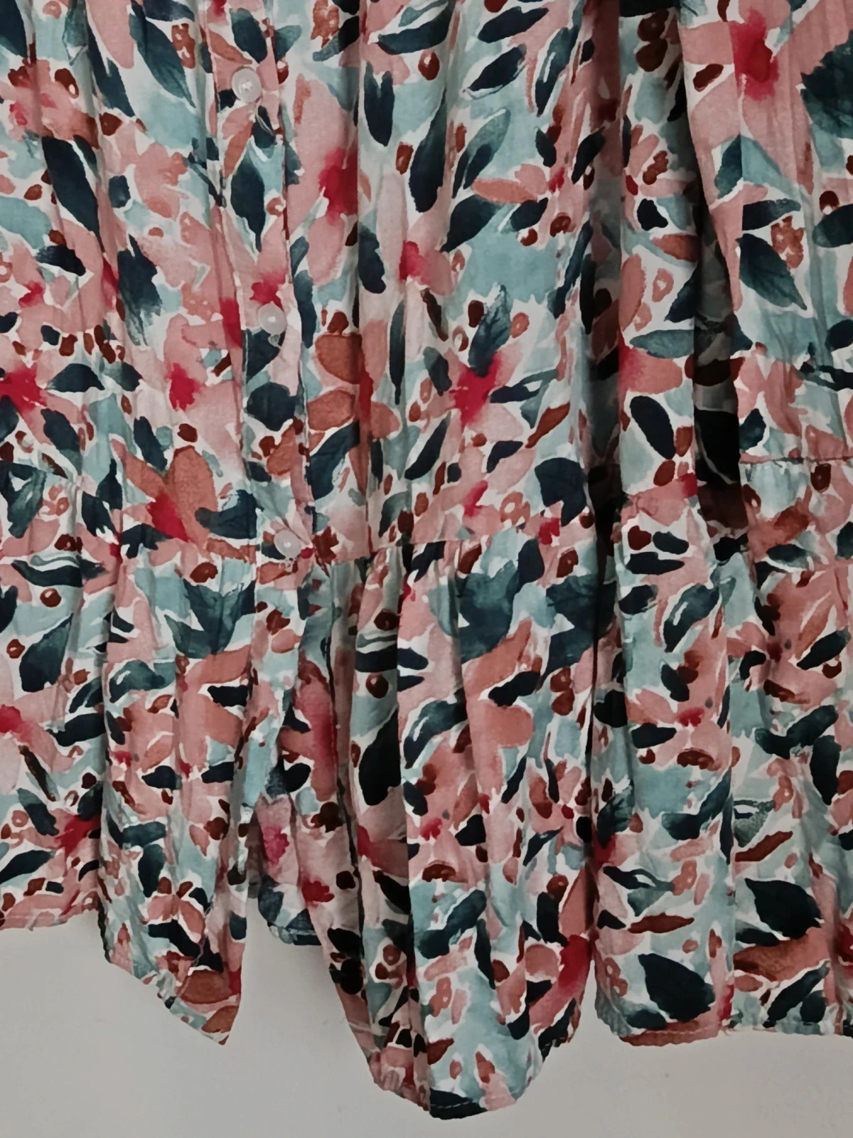 Vestido camisero corto de flores - Marca Menglu Fashion🔥🔥 – Menglu Fashion – taille L / 40 / 12 4