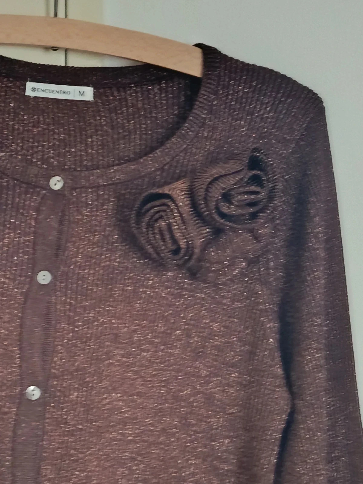 Conjunto Metalizado Chocolate Cárdigan + Top🔥🔥 – Encuentro – taille Autre 5