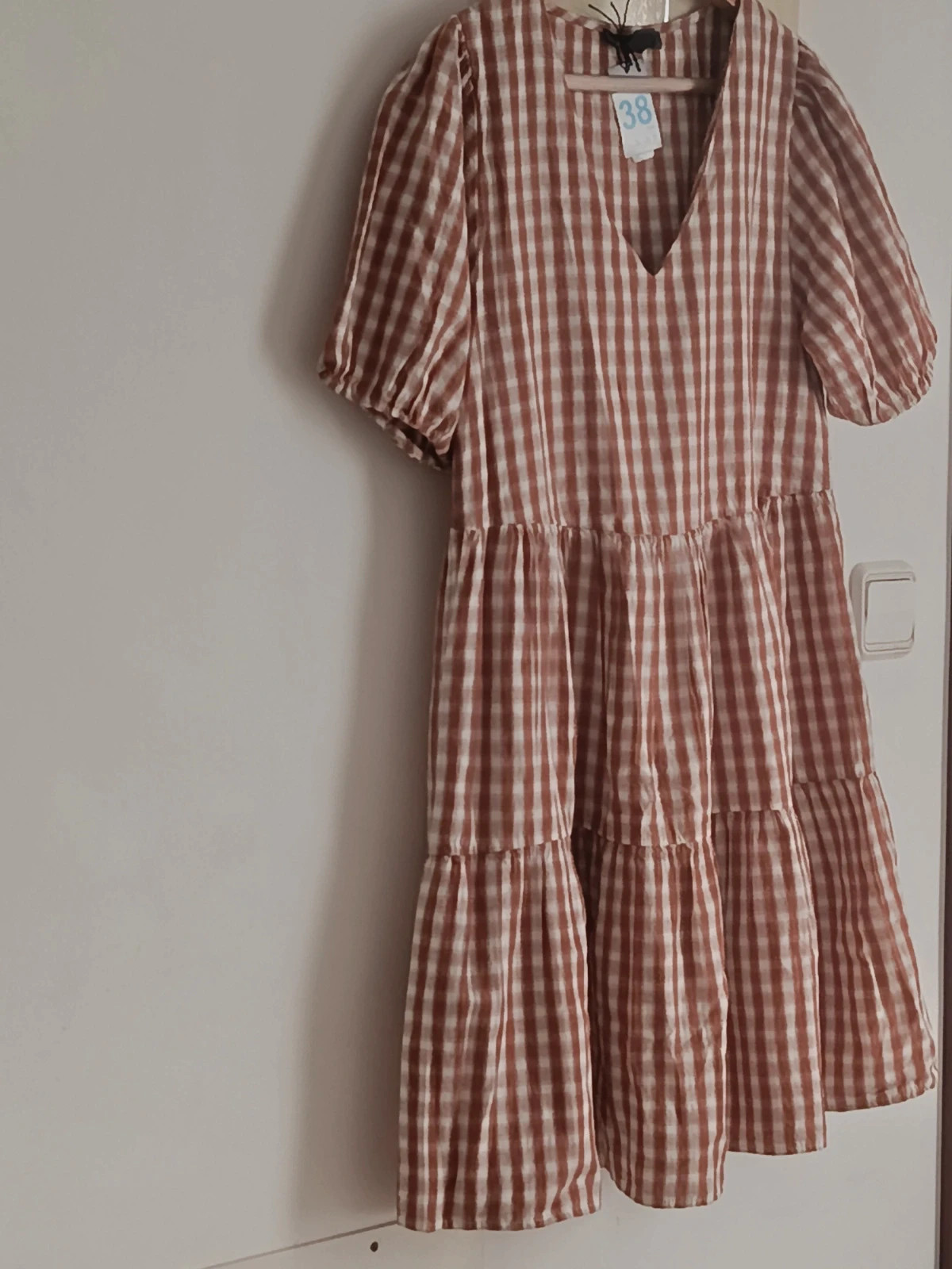 Vestido corto a cuadros vichy🔥🔥 talla M – Primark – taille M / 38 / 10 2