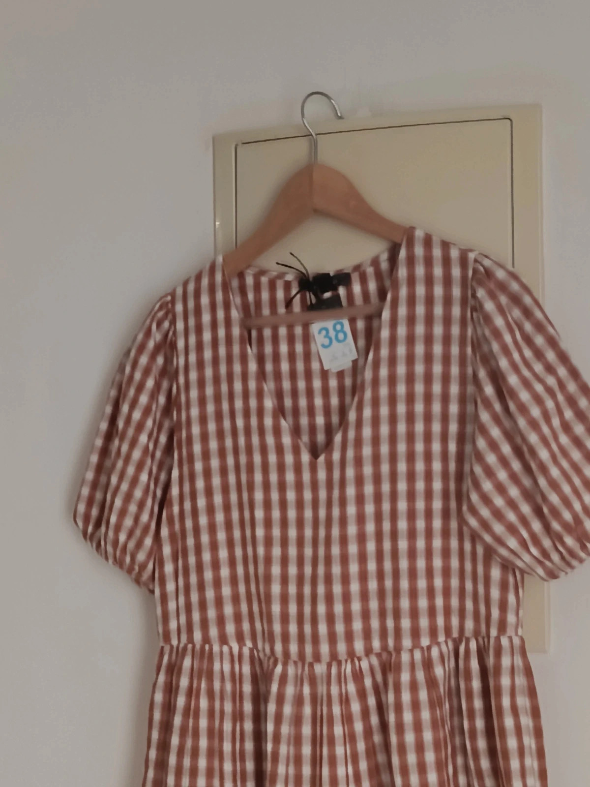 Vestido corto a cuadros vichy🔥🔥 talla M – Primark – taille M / 38 / 10 3