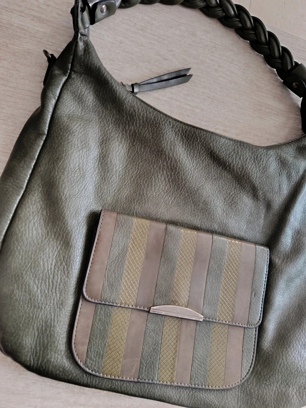 Bolso Hobo Verde Oliva – Estilo & Versatilidad🔥🔥 5