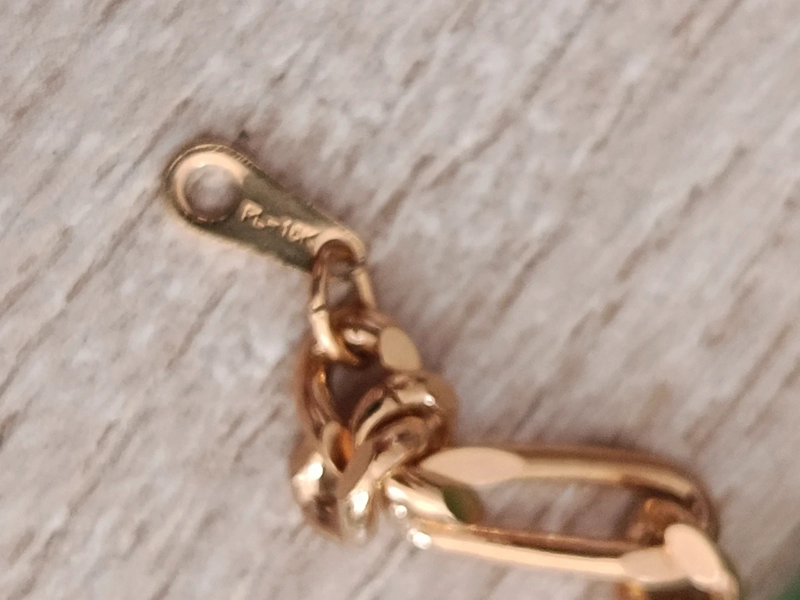 Pulsera de Cadena Estilo Figaro Baño de Oro 18K🔥🔥 5