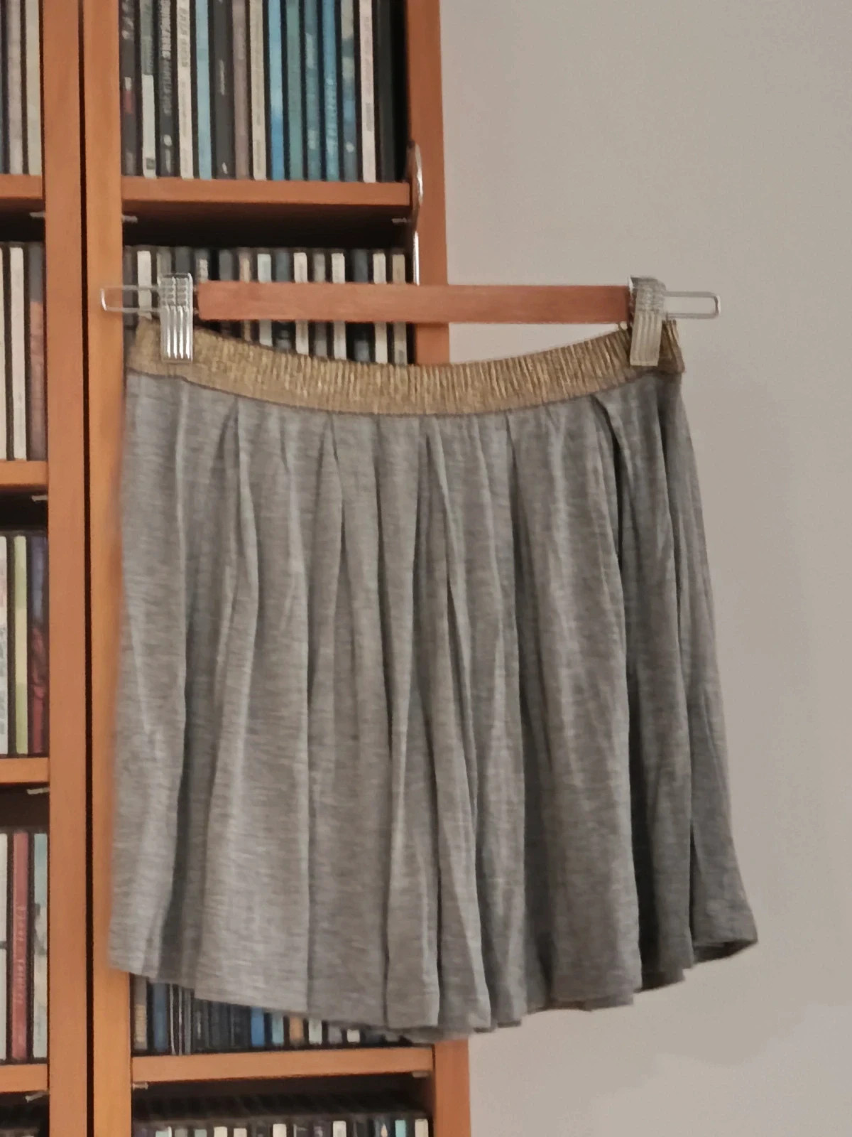 Falda gris Hartford con detalles dorados - Talla 1🔥🔥 – Hartford – taille S / 36 / 8