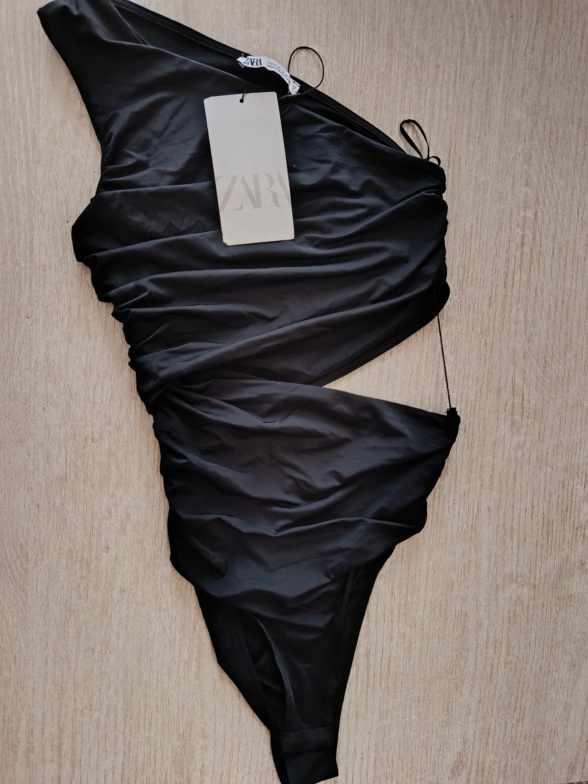 Body asimétrico drapeado Zara | Nuevo con etiqueta Talla S🔥🔥 – Zara – taille S / 36 / 8 2