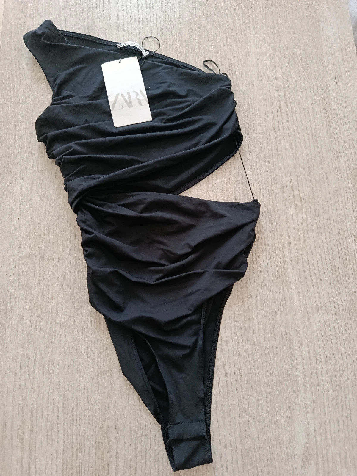 Body asimétrico drapeado Zara | Nuevo con etiqueta Talla S🔥🔥 – Zara – taille S / 36 / 8 5