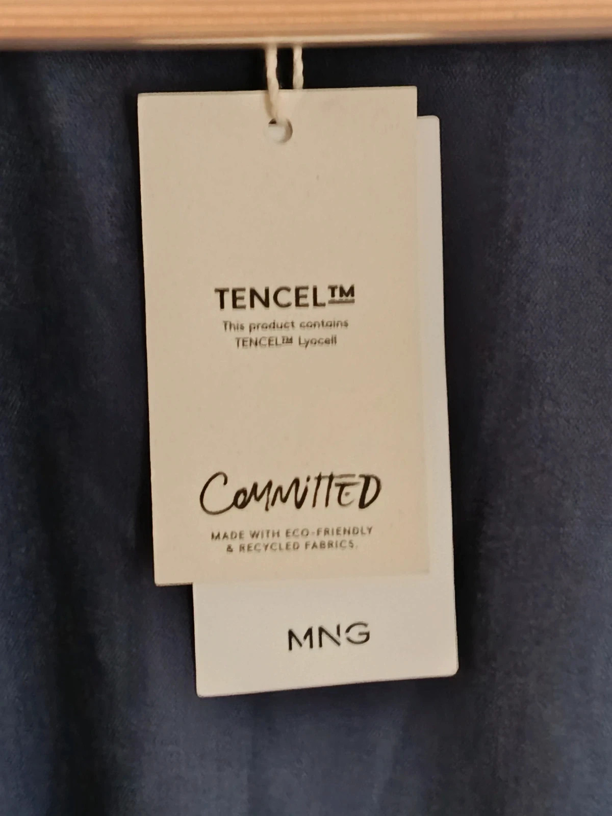 Vestido azul marino de Mango tencel 🔥🔥 – Mango – taille XXL / 44 / 16 3