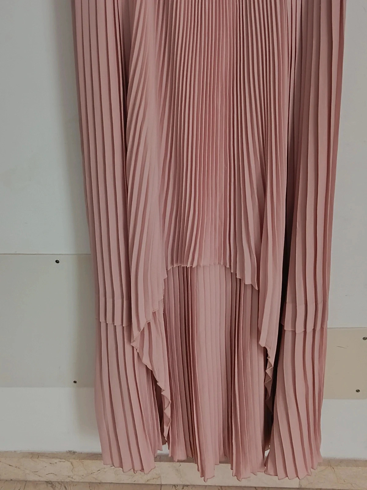 Vestido midi plisado rosa empolvado Twinset Simona Barbieri 🔥🔥 – Twin Set by Simona Barbieri – taille S / 36 / 8 2