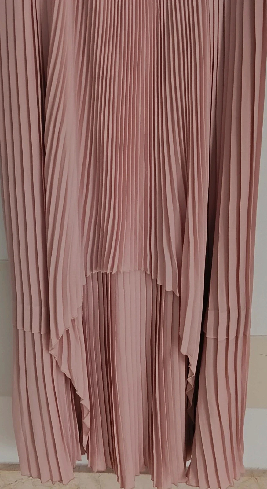 Vestido midi plisado rosa empolvado Twinset Simona Barbieri 🔥🔥 – Twin Set by Simona Barbieri – taille S / 36 / 8 3