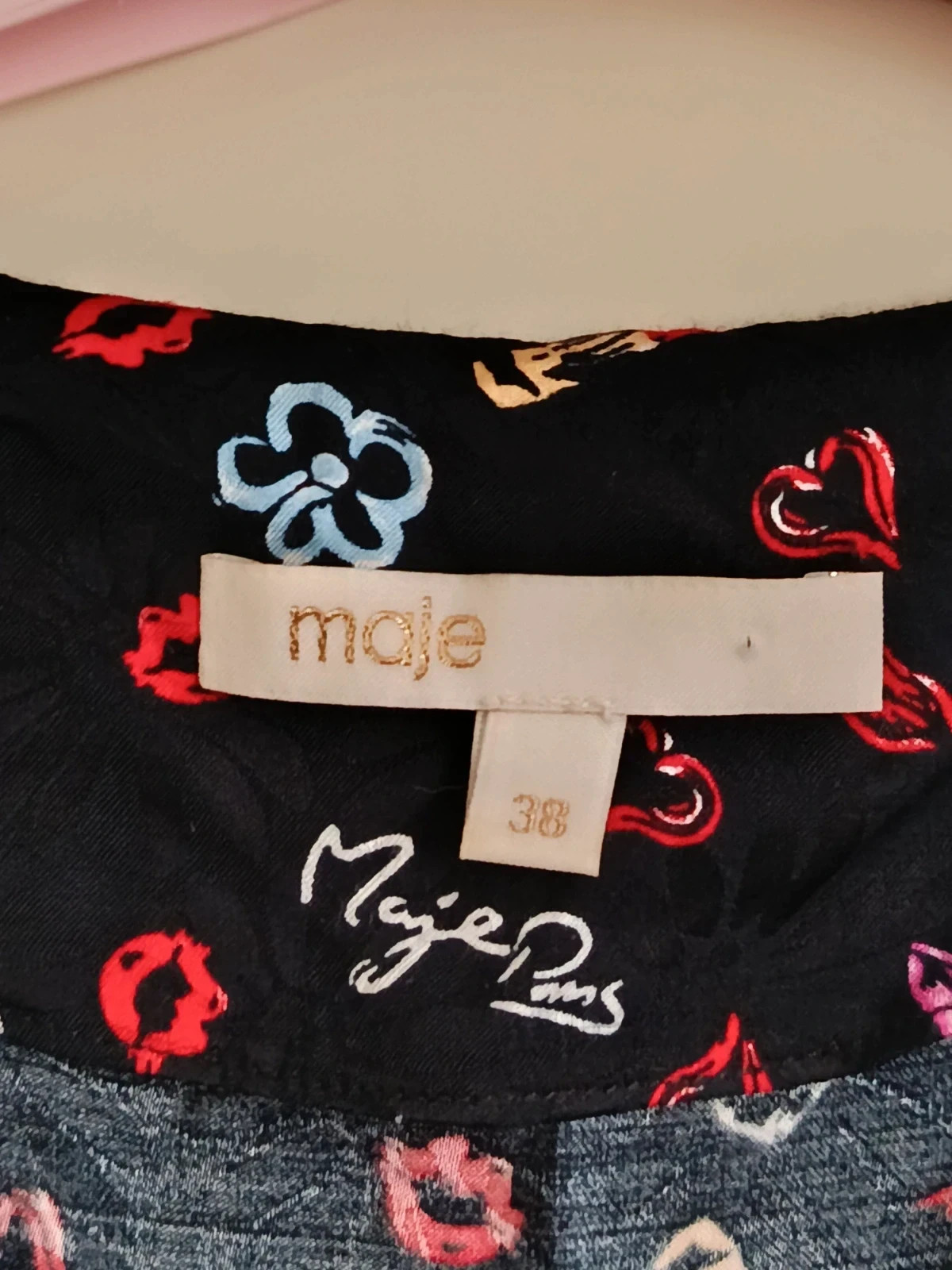 Mono corto Maje Heart & Kisses 🔥🔥 talla M – Maje – taille M / 38 / 10 5