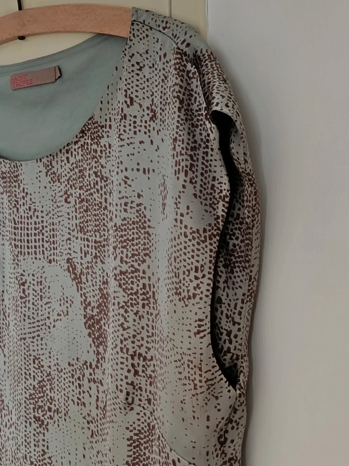 Vestido Saint Tropez Estampado Animal Print sedoso 🔥🔥 M – Saint Tropez – taille M / 38 / 10 3