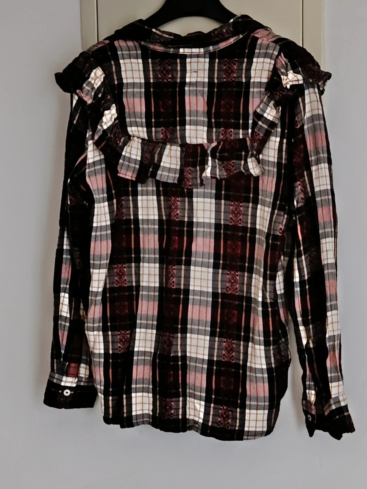 Camisa Pepe Jeans London - Estilo Boho Tartán🔥🔥 – Pepe Jeans – taille 10 ans / 140 cm 4