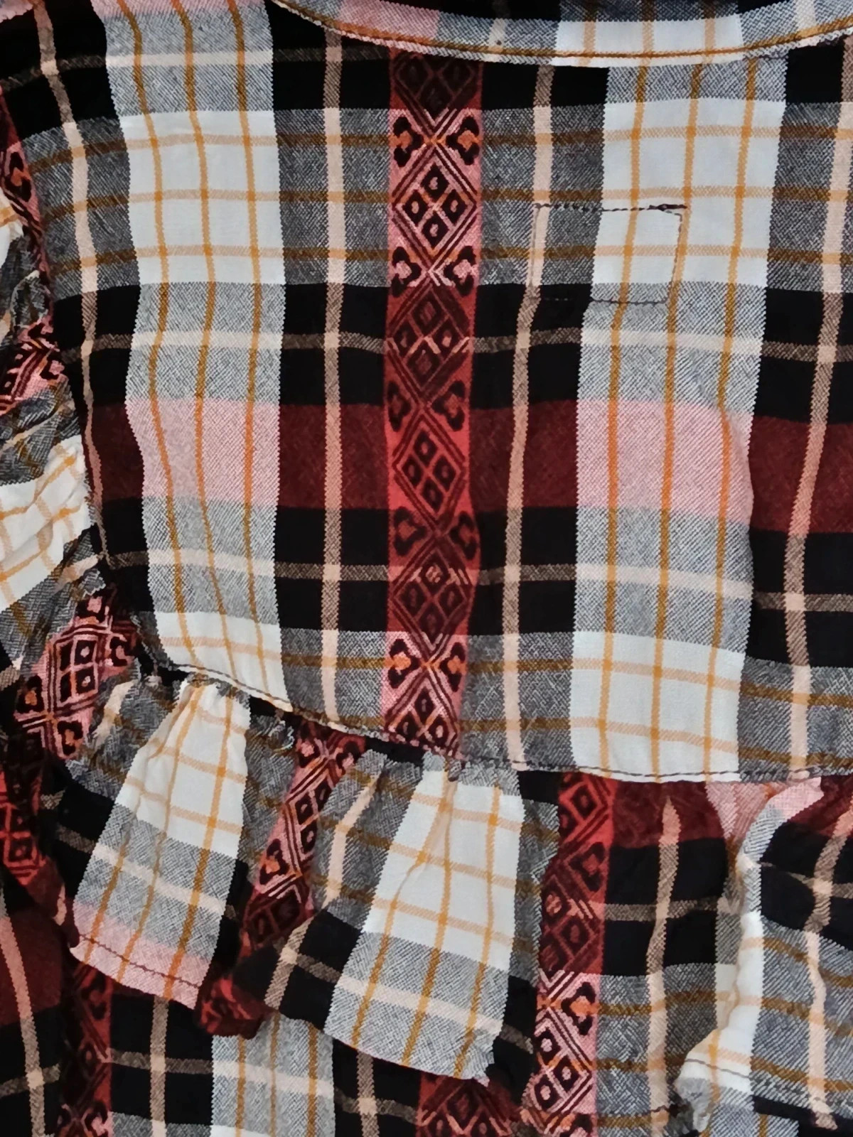 Camisa Pepe Jeans London - Estilo Boho Tartán🔥🔥 – Pepe Jeans – taille 10 ans / 140 cm 5