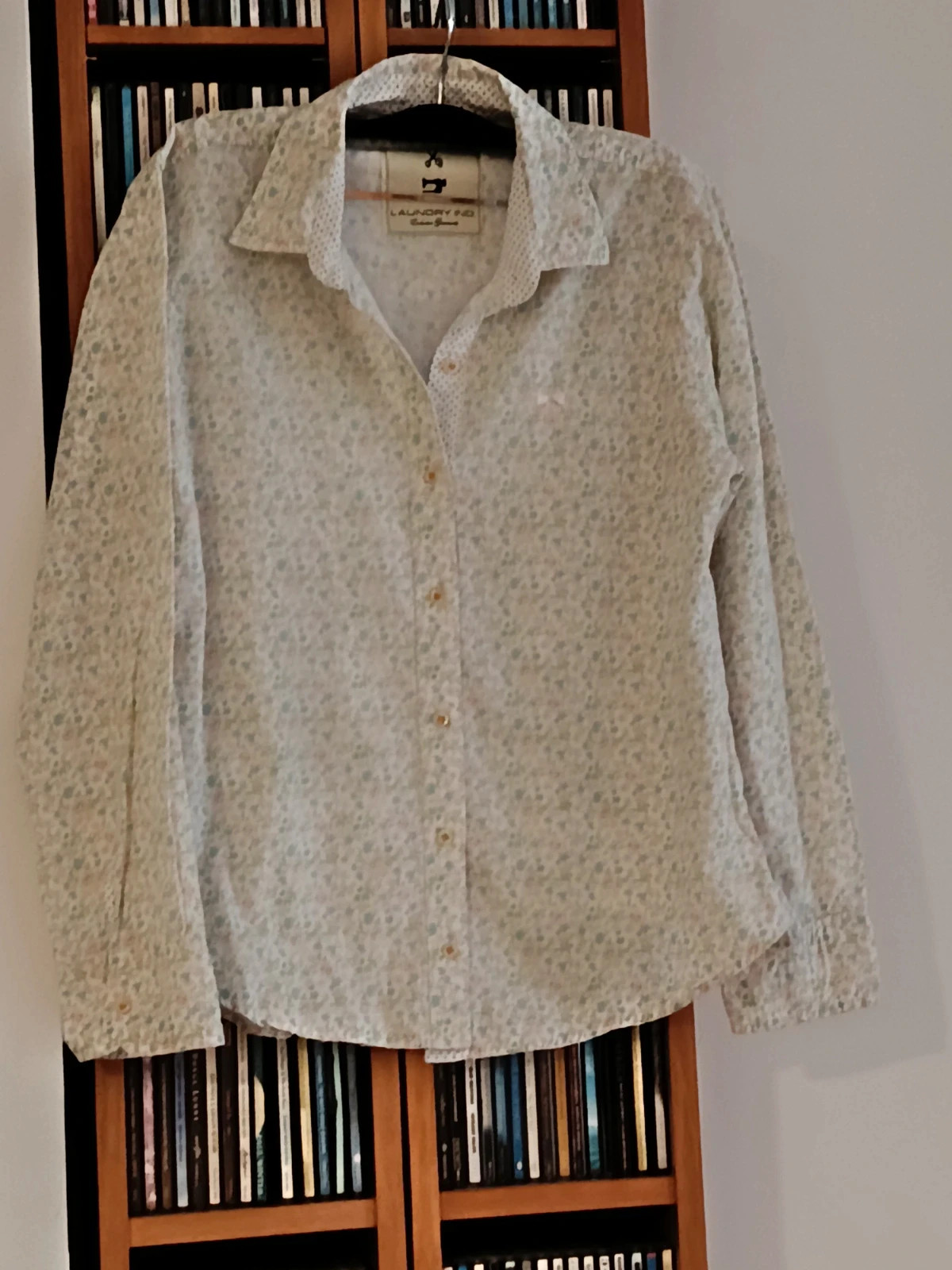 Camisa de Algodón con Estampado Floral y Detalles Exclusivos🔥🔥 – Laundry Industry – taille L / 40 / 12