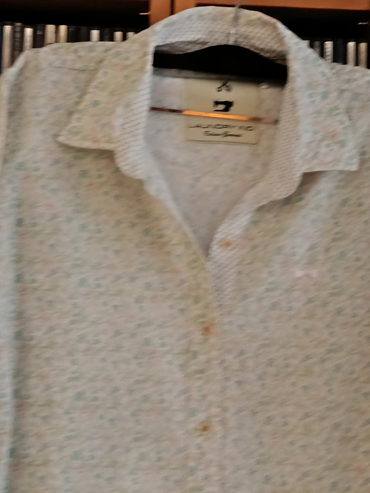 Camisa de Algodón con Estampado Floral y Detalles Exclusivos🔥🔥 – Laundry Industry – taille L / 40 / 12 5