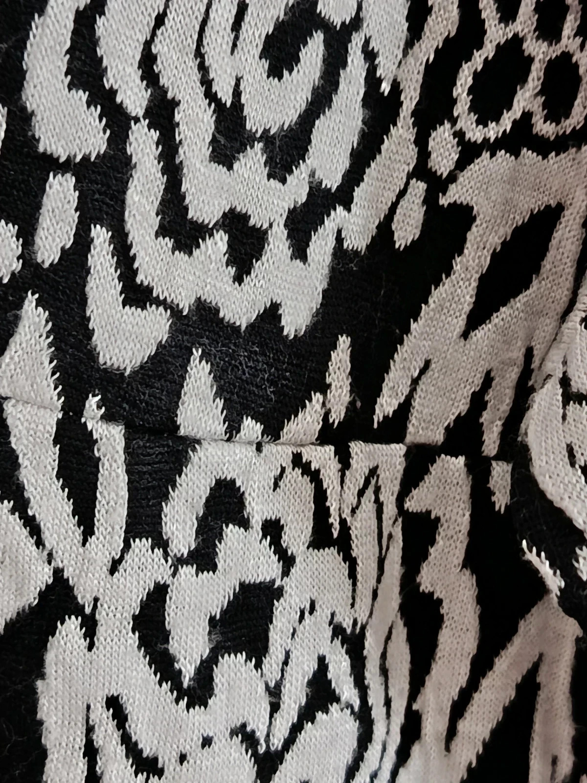 Vestido Midi Jacquard B&W - Estilo y Confort🔥🔥 – HUAXIN FASHION, S.L – taille XL / 42 / 14 4
