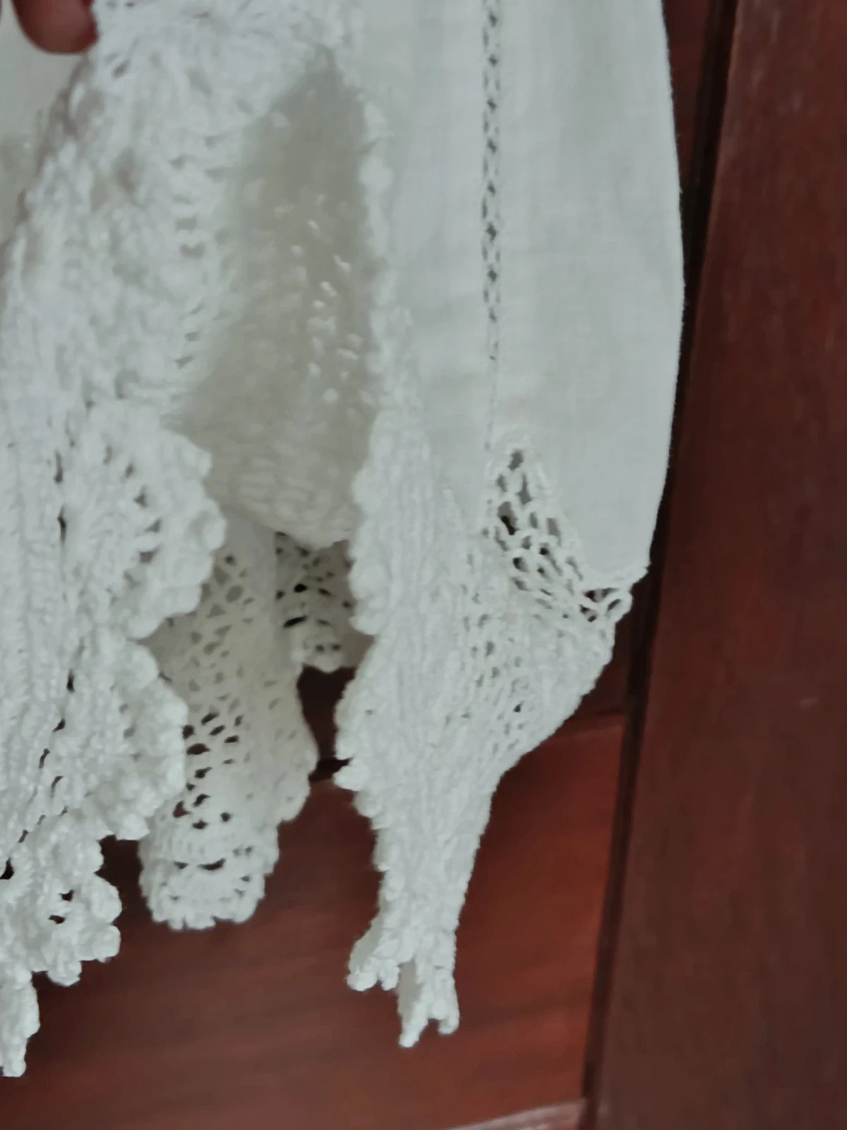 Falda midi premium de lino y encaje de Les Copains Línea Blue🔥🔥S – Les Copains – taille S / 36 / 8 3