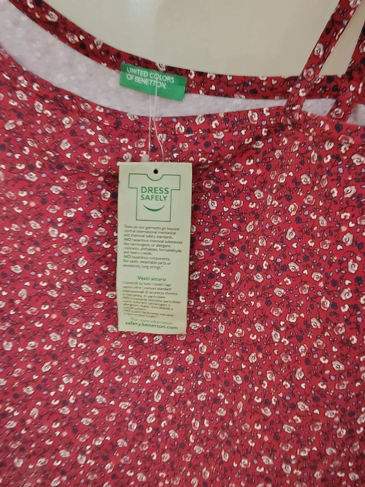 Top asimétrico floral Benetton 11-12 años 🔥🔥 – United Colors of Benetton – taille 12 ans / 152 cm 4