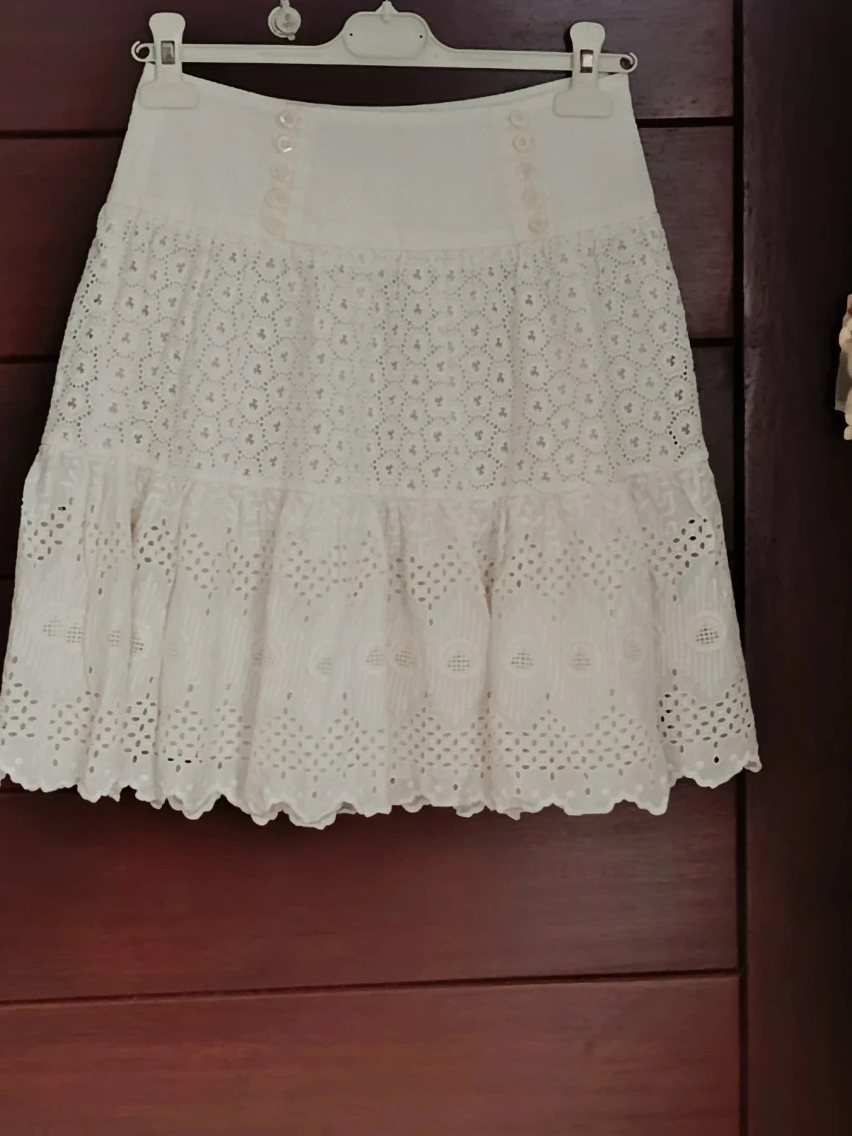 Falda de la marca Blumarine en bordado ingles preciosa 🔥🔥