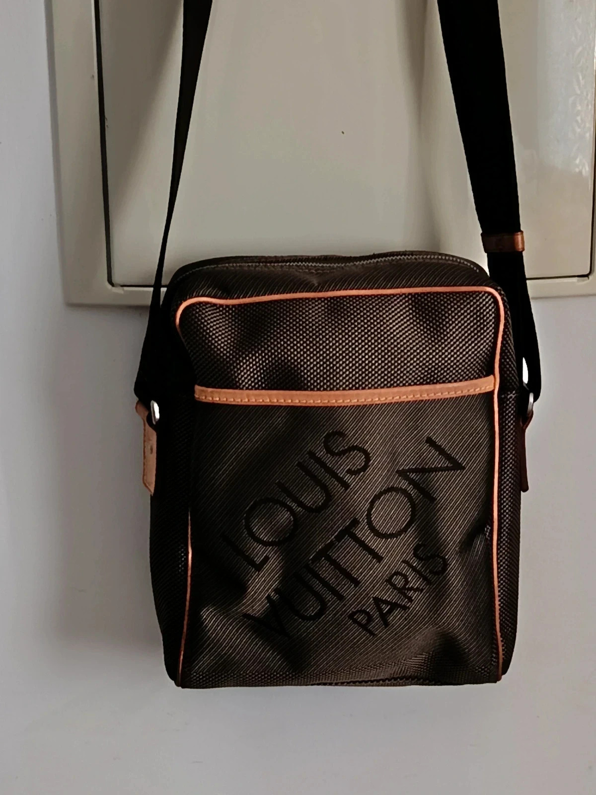 Bolso Bandolera Louis Vuitton Citadin - Lona Damier Geant Terre🔥🔥 – Louis Vuitton