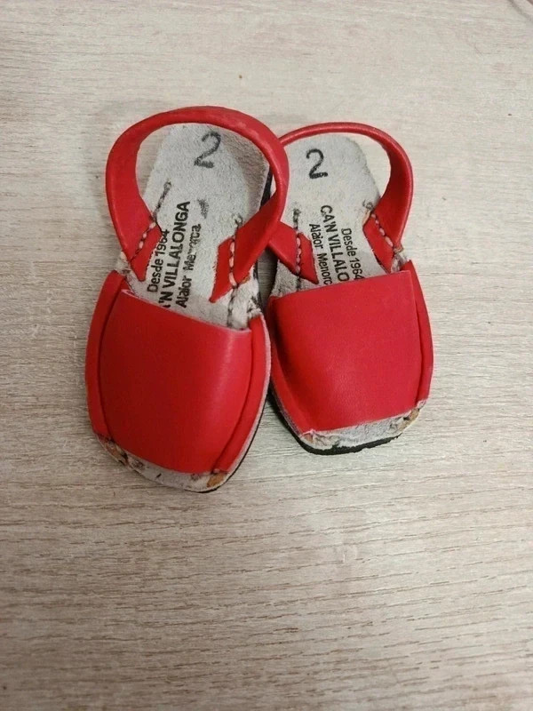 Preciosas abarcas menorquinas para niño🔥🔥 – Villalonga – taille 22