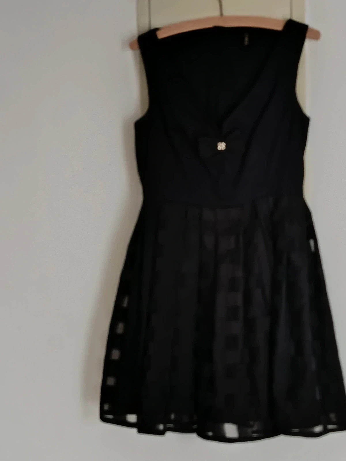Vestido Lunatic Italia - Negro Elegante con Falda Estructurada🔥🔥 – Lunatic – taille M / 38 / 10 2