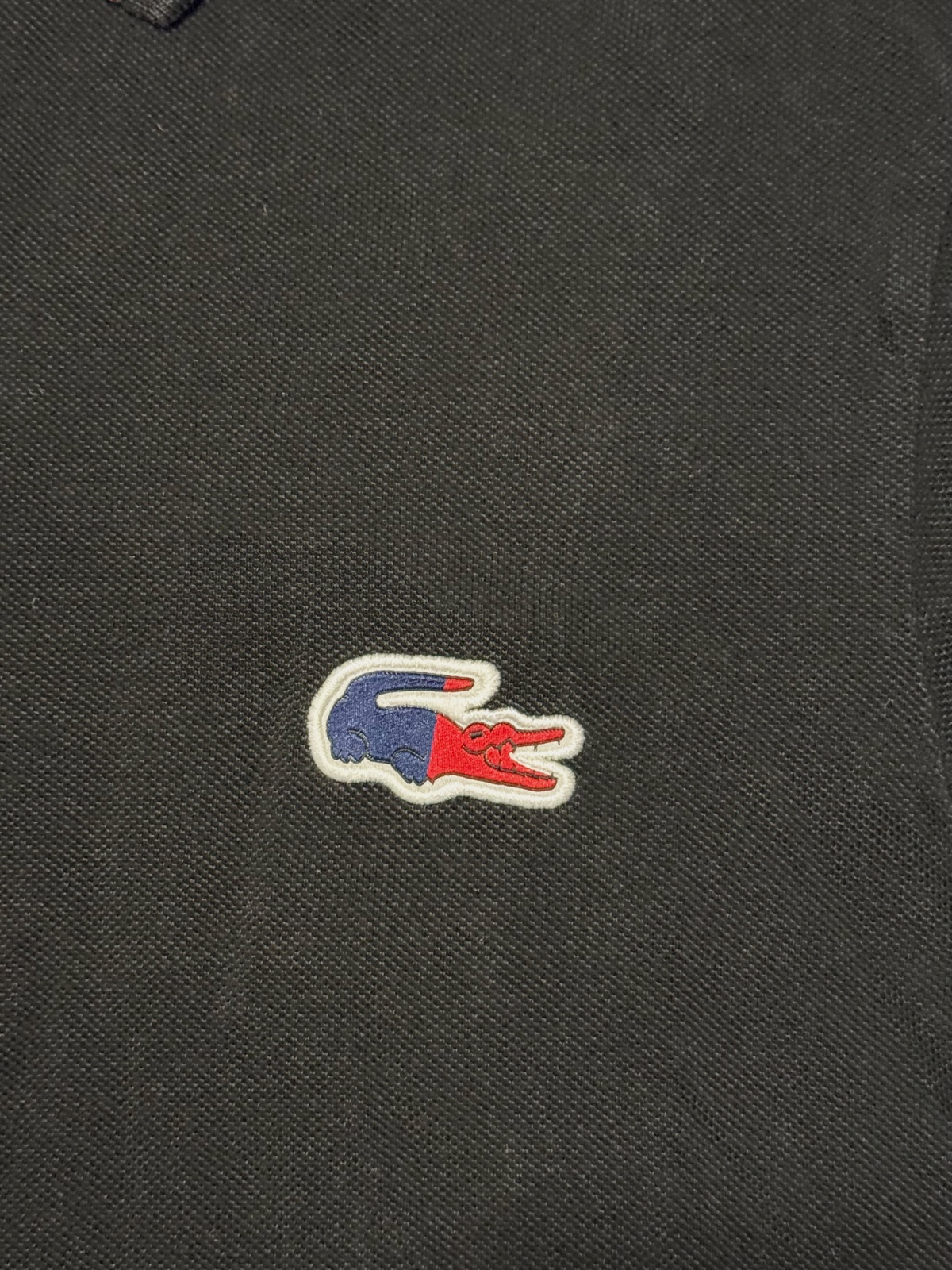 Polo noir manches courtes Lacoste – Lacoste – taille S 4
