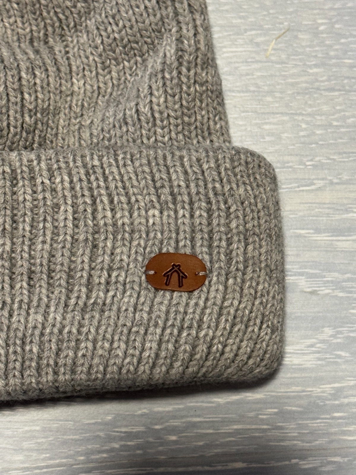 Bonnet Cabaïa gris en maille – Cabaïa – taille Taille unique 2