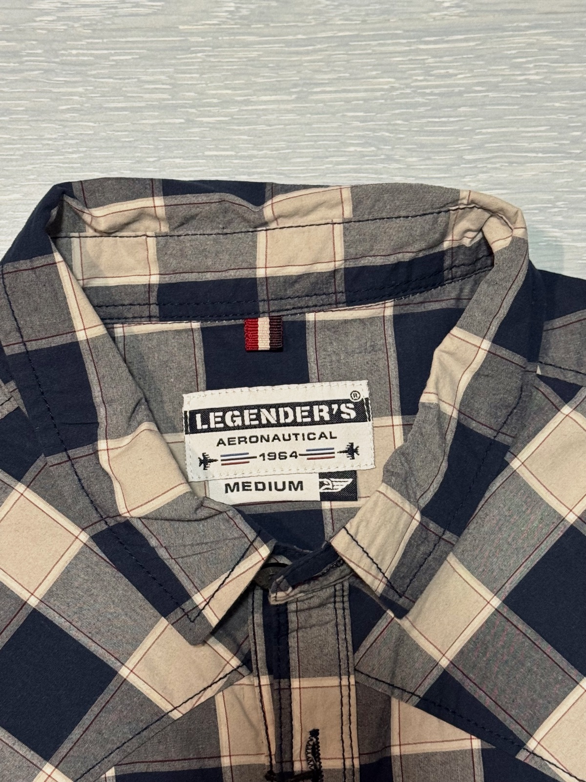 Chemise à carreaux Legender's – Legender's – taille S 3