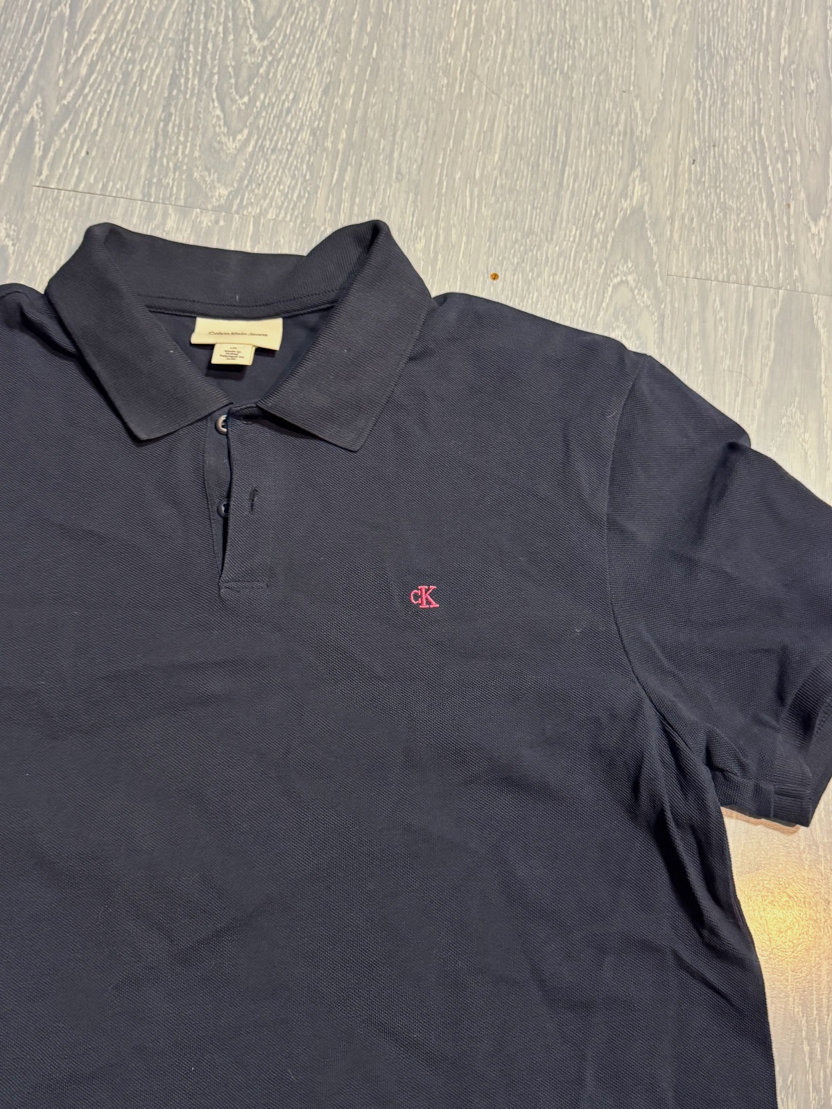Polo Calvin Klein Jeans noir – Calvin Klein Jeans – taille L 2