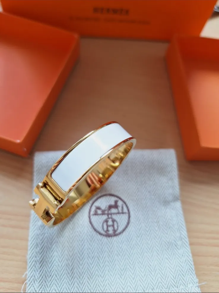 Bracelet Hermès Clic H – Hermes paris – taille Taille unique 4