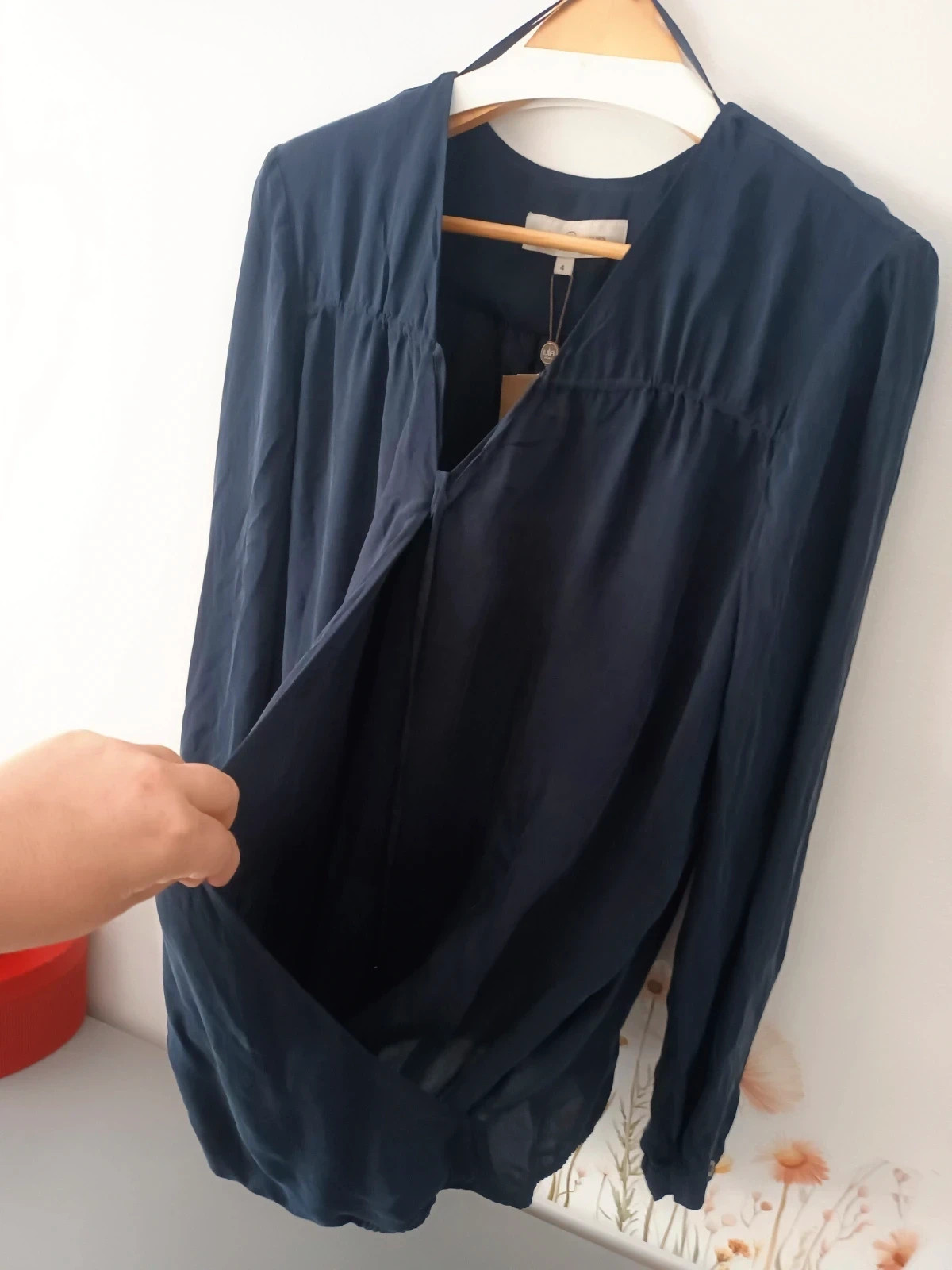 Blusa Cruzada de la Marca Francesa Un Jour Ailleurs T.XL. – Un Jour Ailleurs – taille XXL / 44 / 16 4