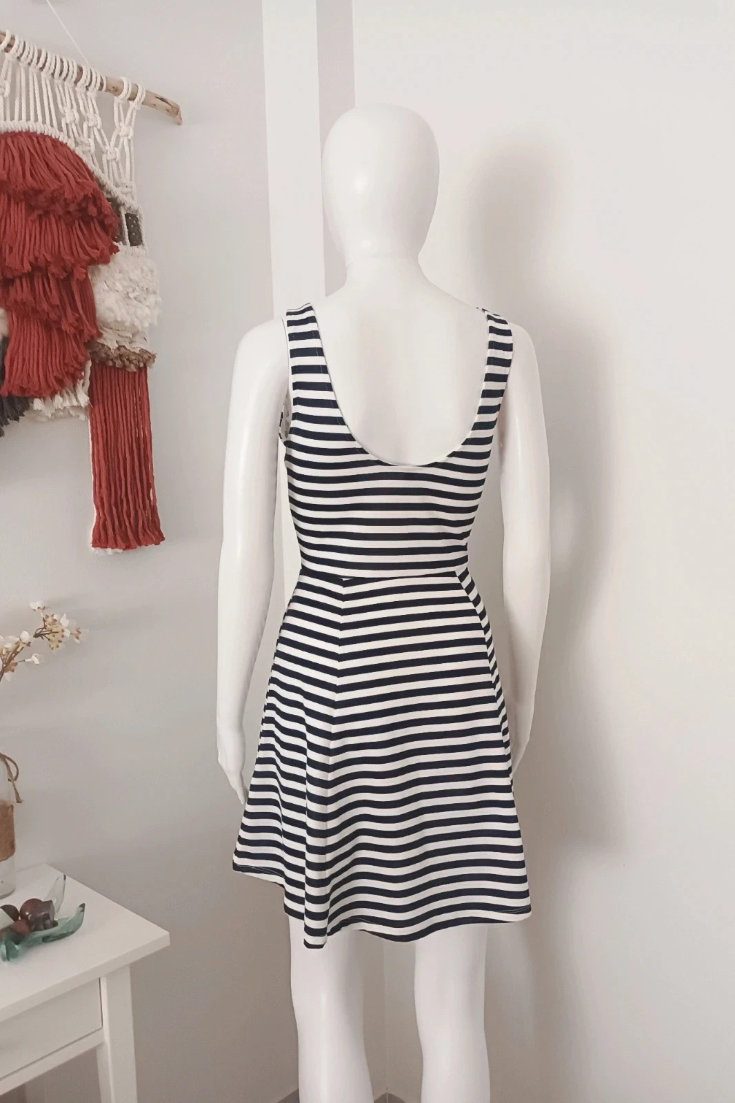 Precioso Vestido Marinero Falda Skater T.L. – H&M – taille L / 40 / 12 2