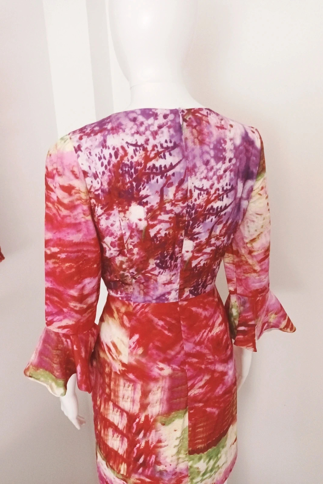 Exclusivo Vestido Coctel Estampado by Teria Yabar – Teria Yabar – taille S / 36 / 8 5
