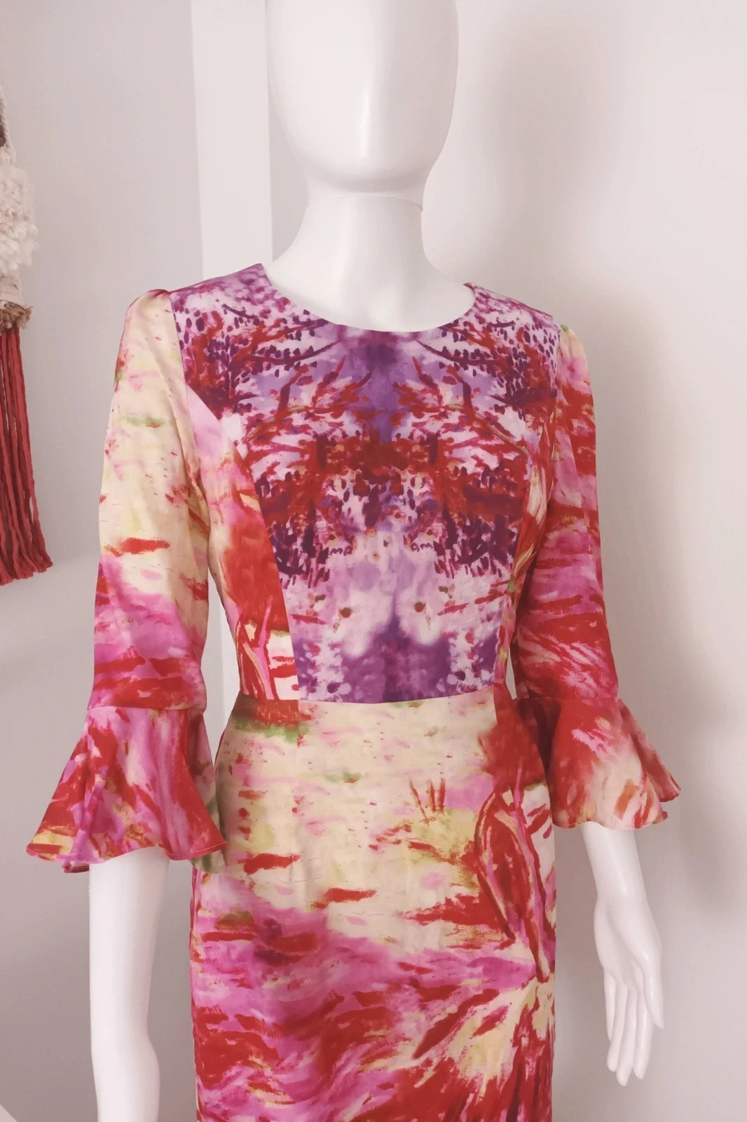 Exclusivo Vestido Coctel Estampado by Teria Yabar – Teria Yabar – taille S / 36 / 8 4