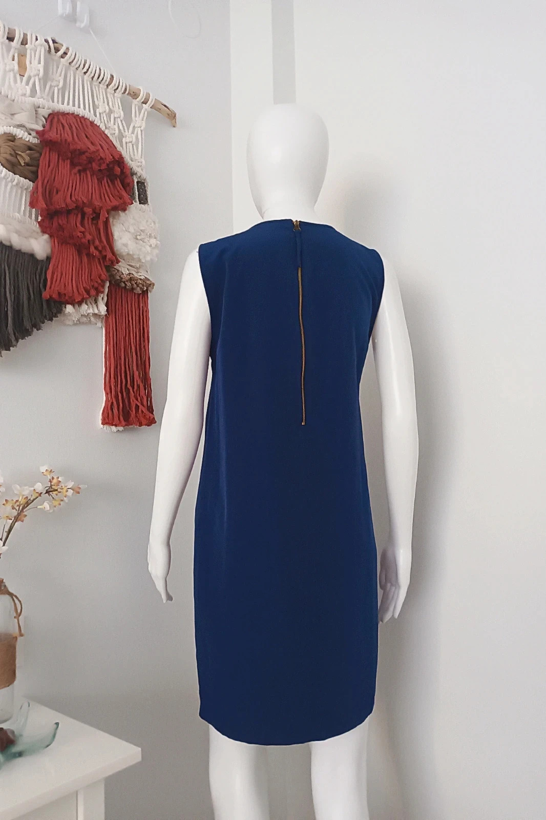Vestido Azul Eléctrico de Coctel y fiesta Zara Basic T.S. – Zara – taille S / 36 / 8 5
