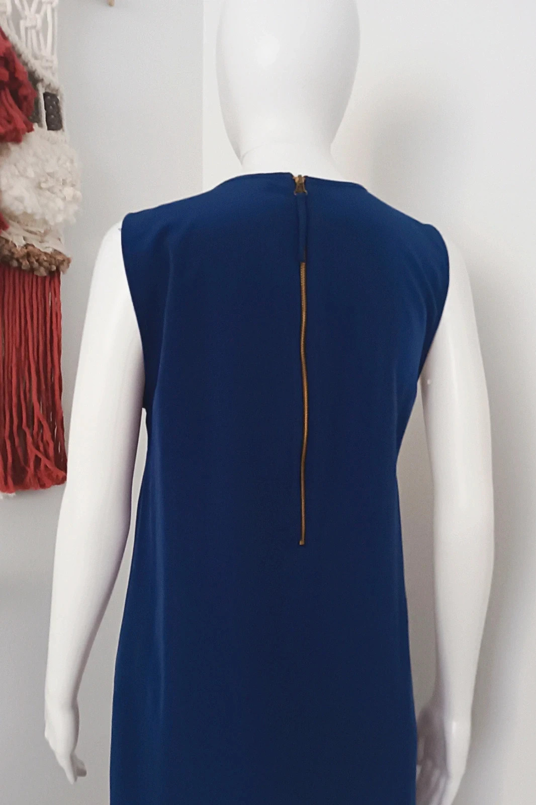 Vestido Azul Eléctrico de Coctel y fiesta Zara Basic T.S. – Zara – taille S / 36 / 8 4