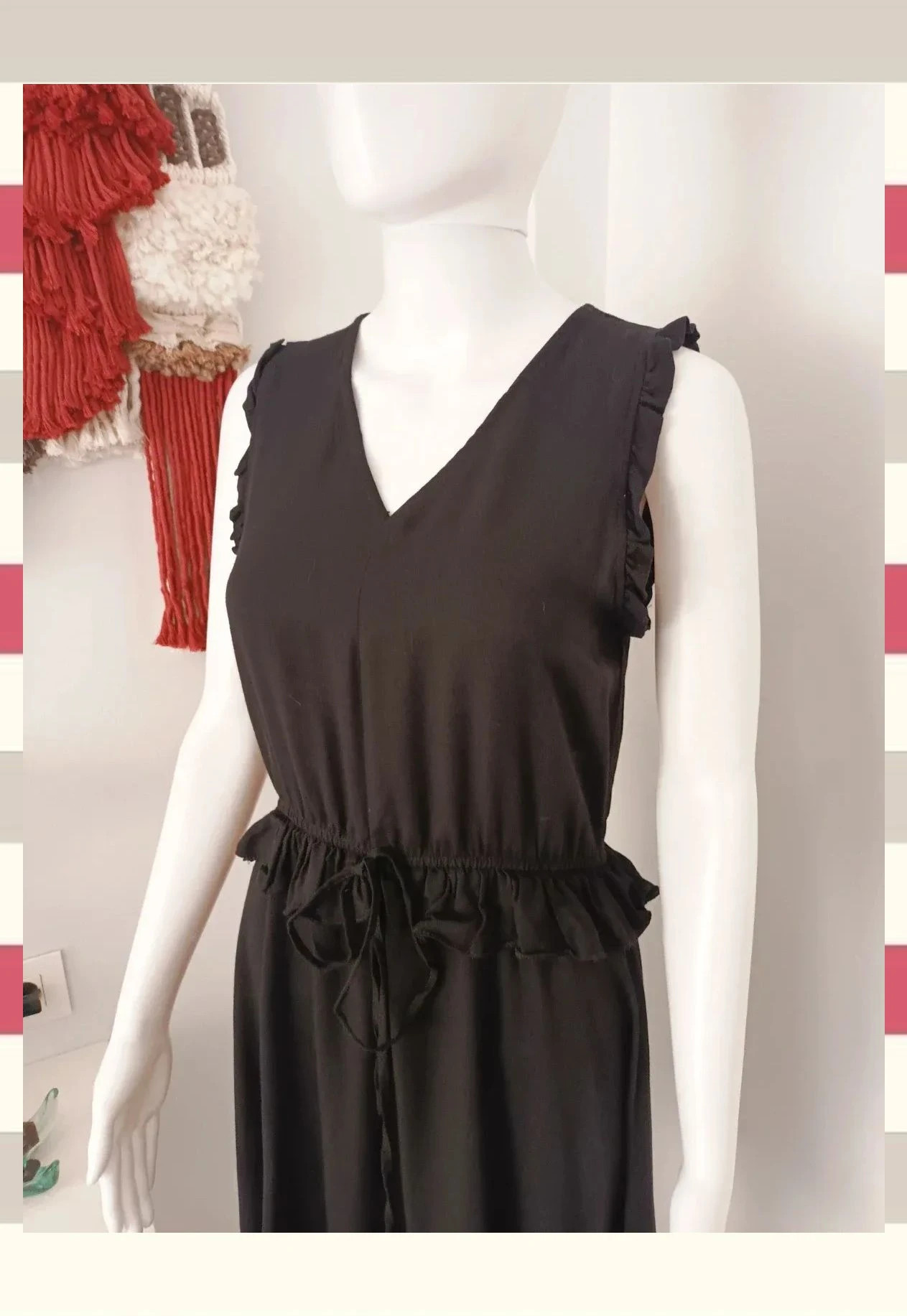 Vestido con volantes y cintura ajustable by Clockhouse T.M – Clockhouse – taille M / 38 / 10 3