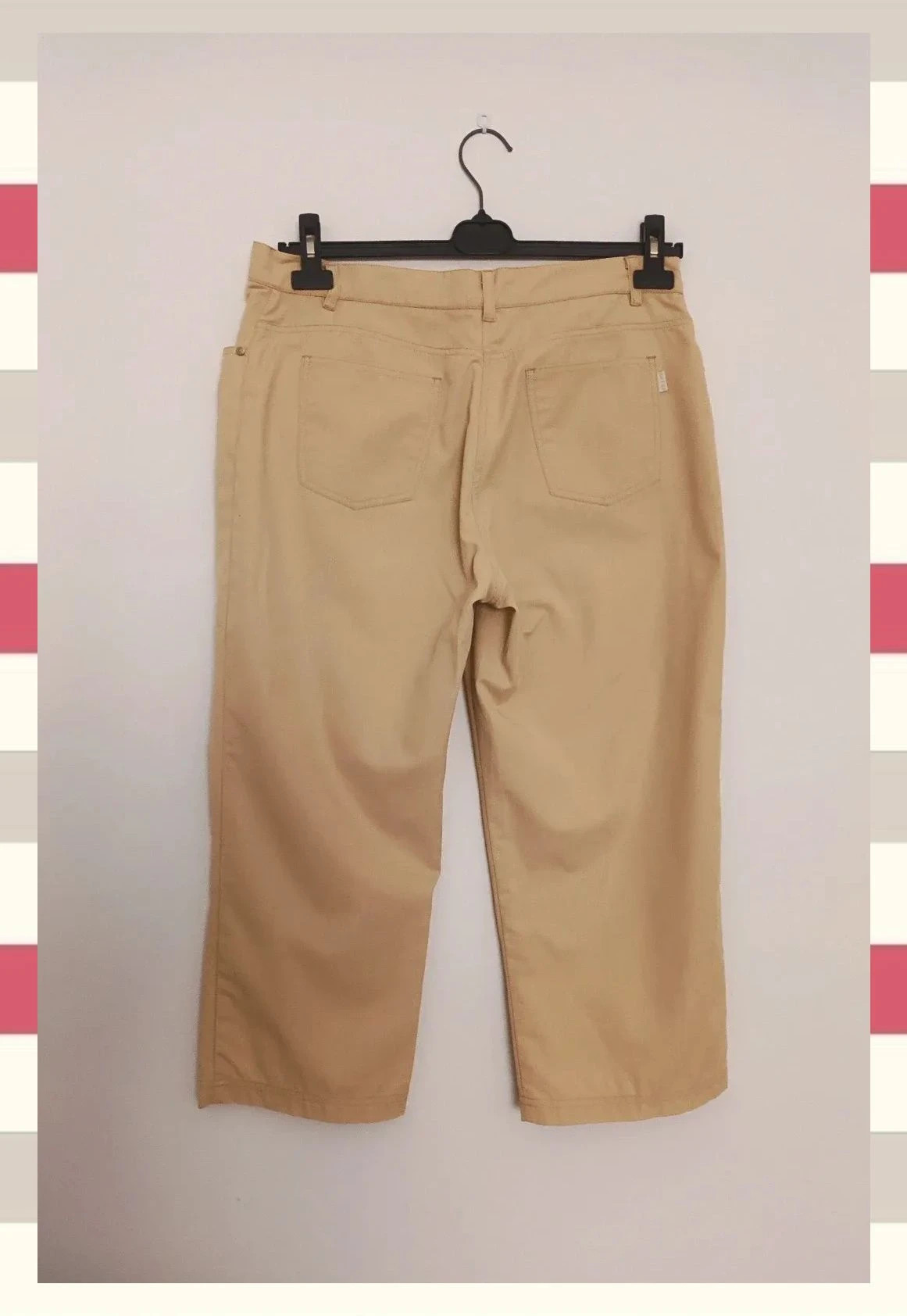 Pantalon Capri/ Pirata Beige Marca BELFE T.44 – Belfe – taille XXL / 44 / 16 3