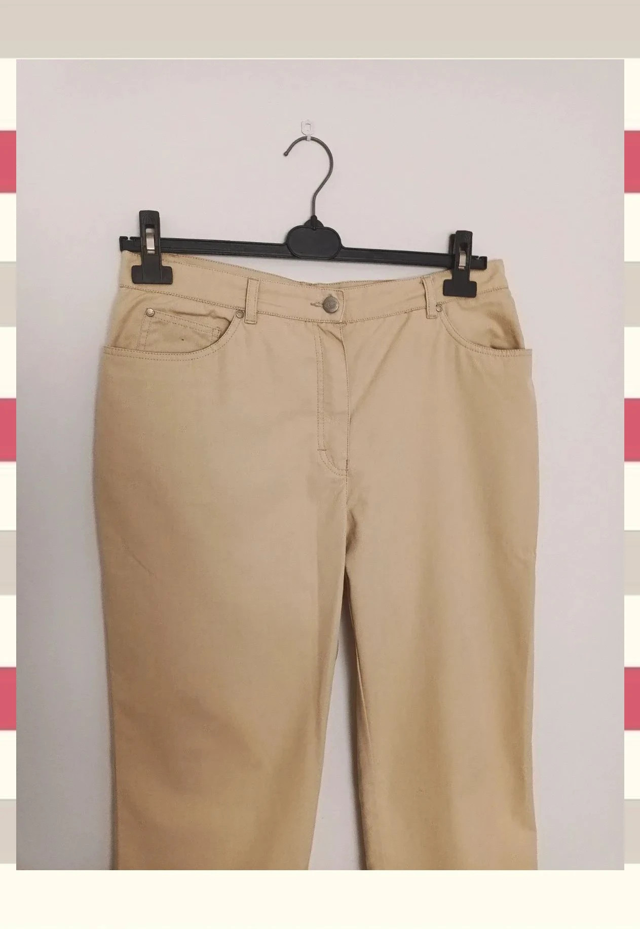Pantalon Capri/ Pirata Beige Marca BELFE T.44 – Belfe – taille XXL / 44 / 16 5