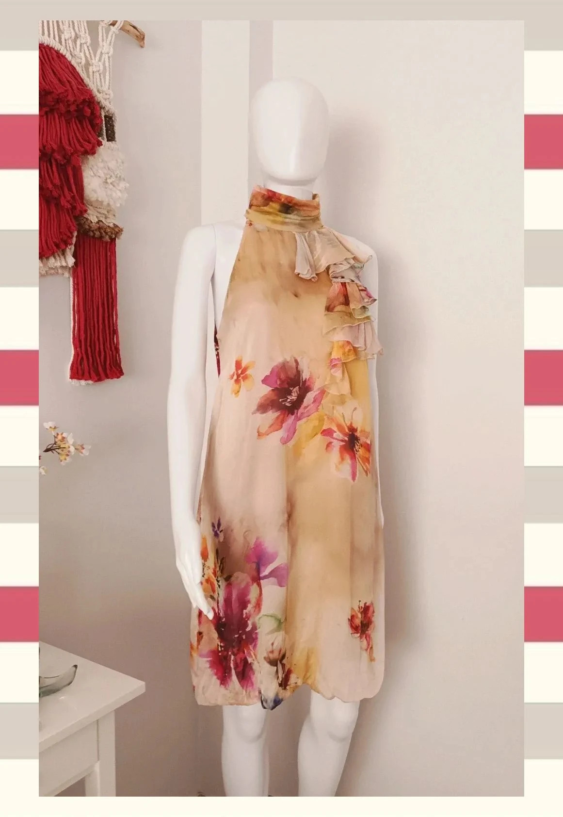 Vestido halter seda by Tintoretto T. XL/42