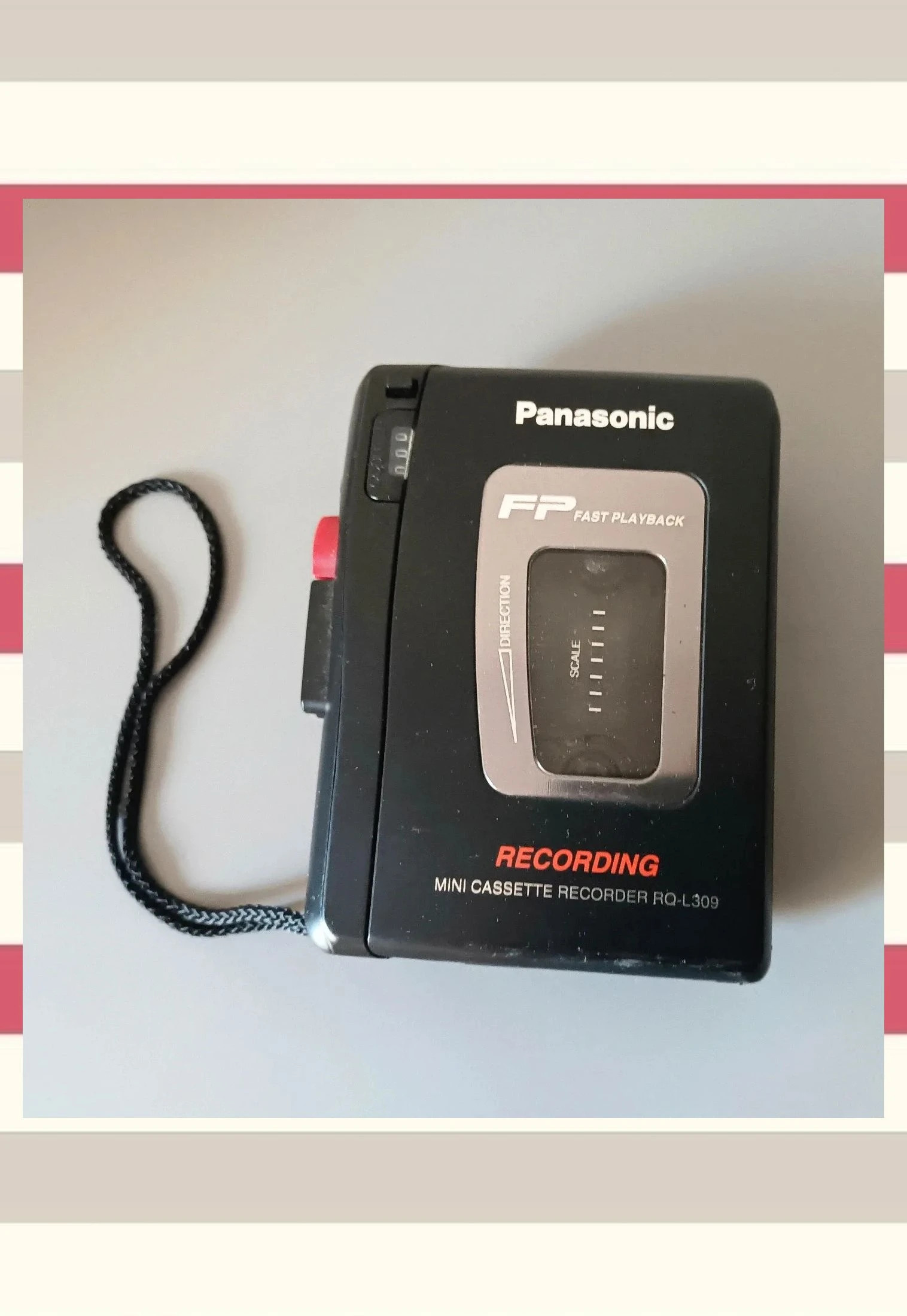 Grabadorade cassette Panasonic RQ-L309 Vintage – Panasonic