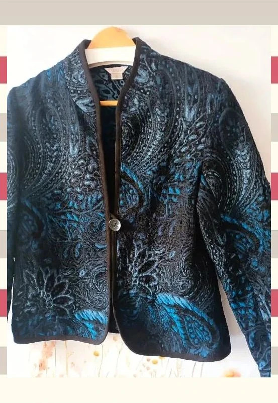 Chaqueta Jacquard Christopher & Banks T.M – Christopher & Banks – taille M / 38 / 10 4