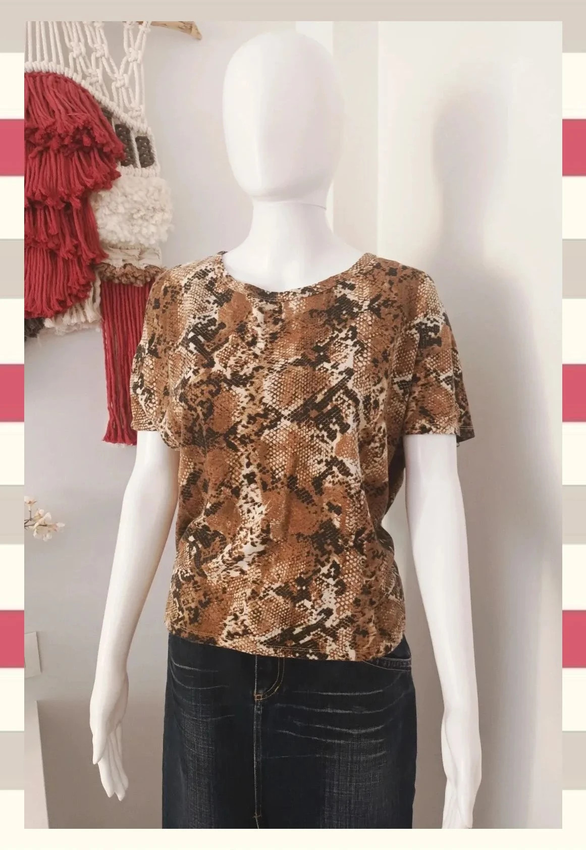 Camiseta corta de Zara Trafaluc T.L/XL – Zara Trafaluc – taille XL / 42 / 14 4