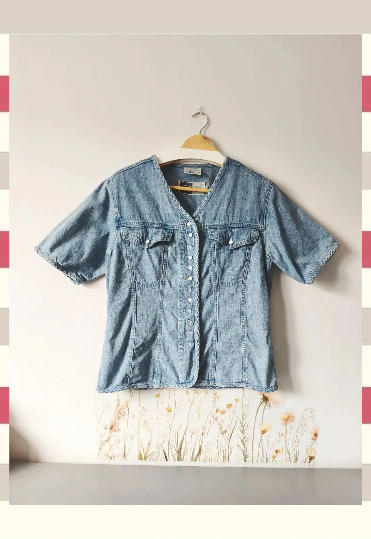Chaqueta demin Vintage Marca Staccato T.L
