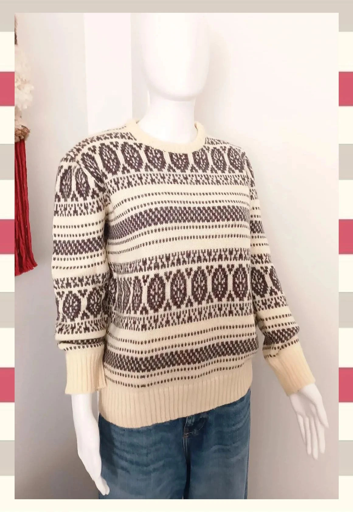 Jersey de Punto Estilo Nordico