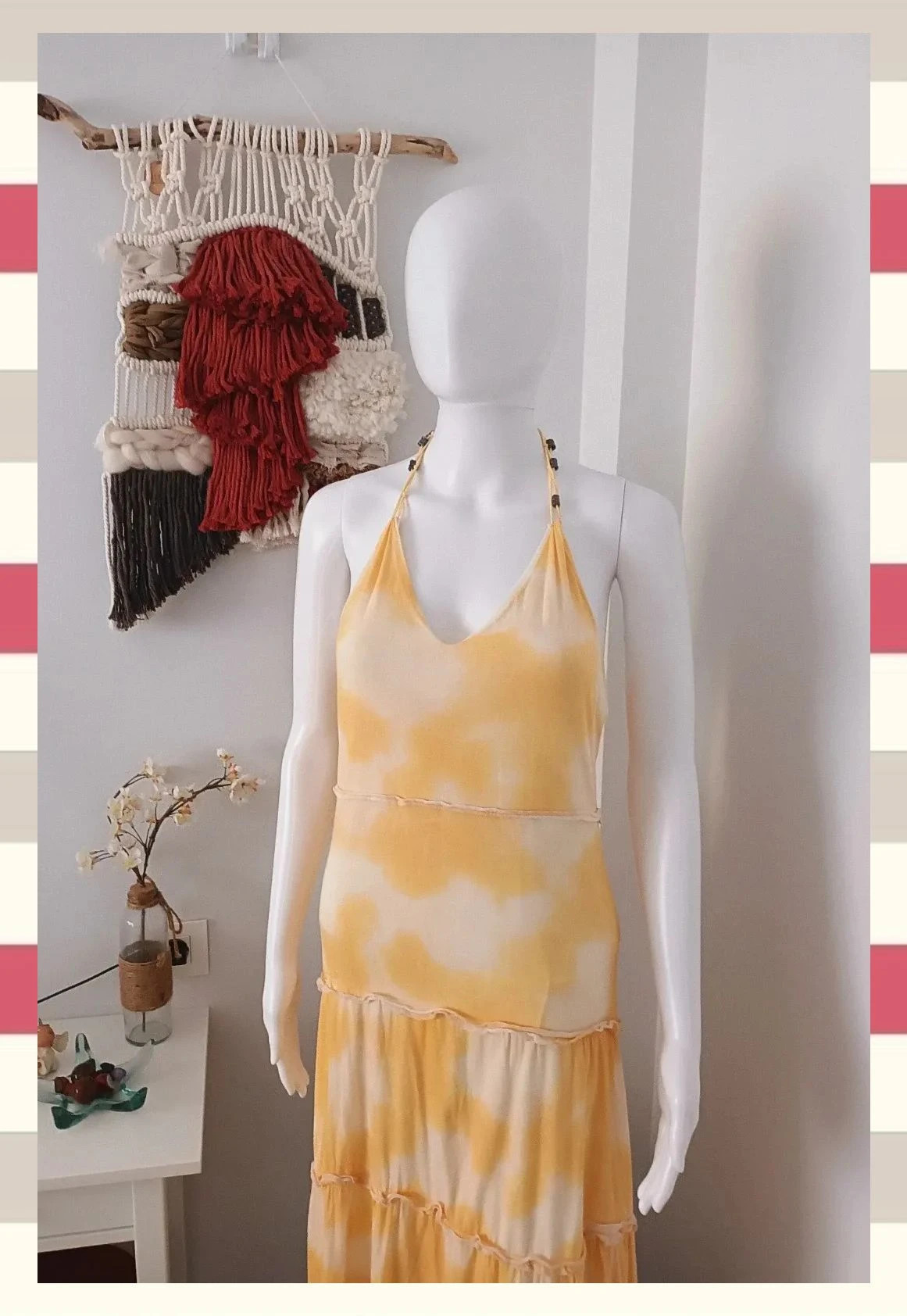 Vestido Largo Boho Ibiza Chic Tie-Dye T.L – Boutique IBIZA – taille L / 40 / 12 5