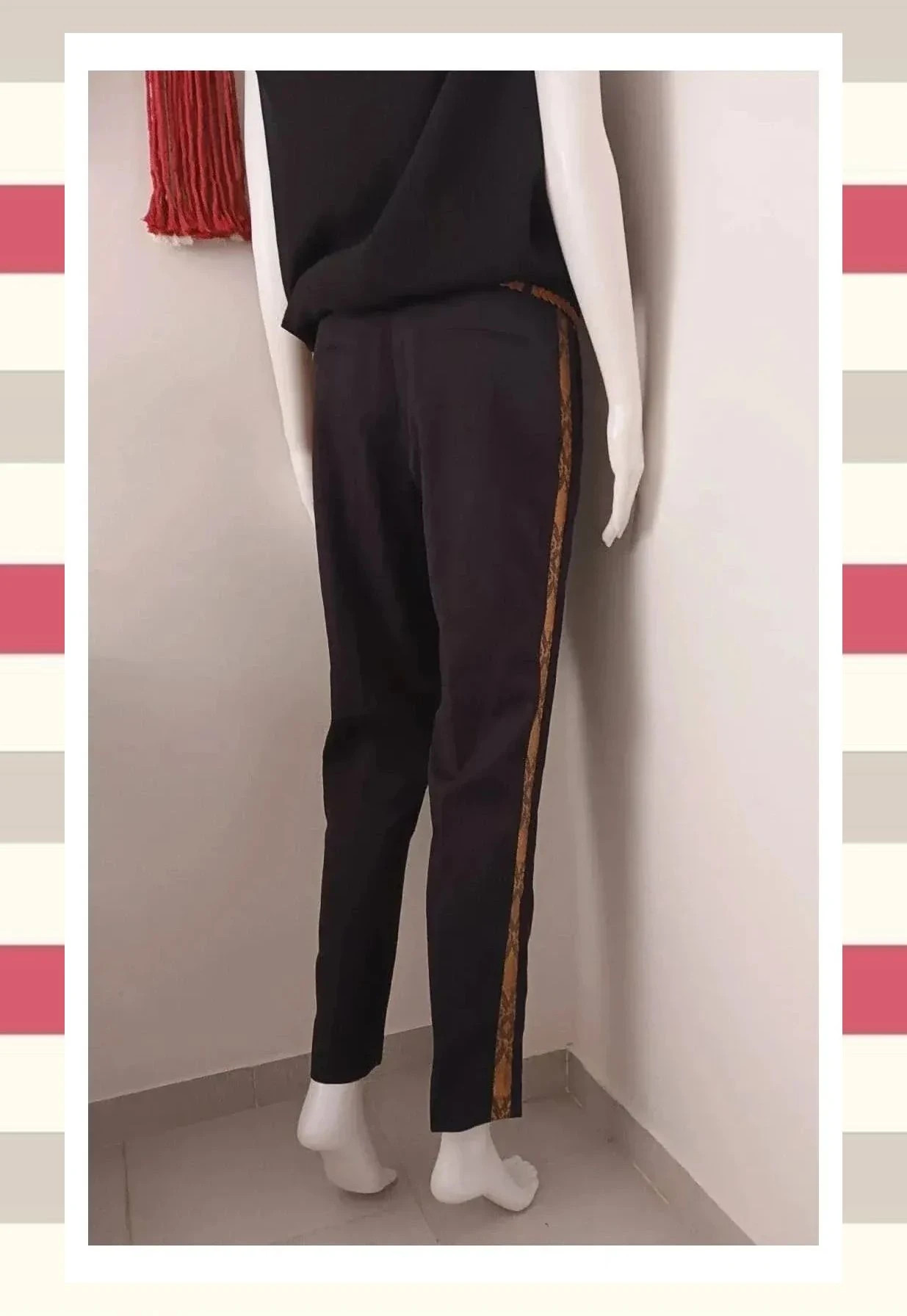 Pantalon de vestir Scotch & Soda Detalle lateral Snake – Scotch & Soda – taille S / 36 / 8 4