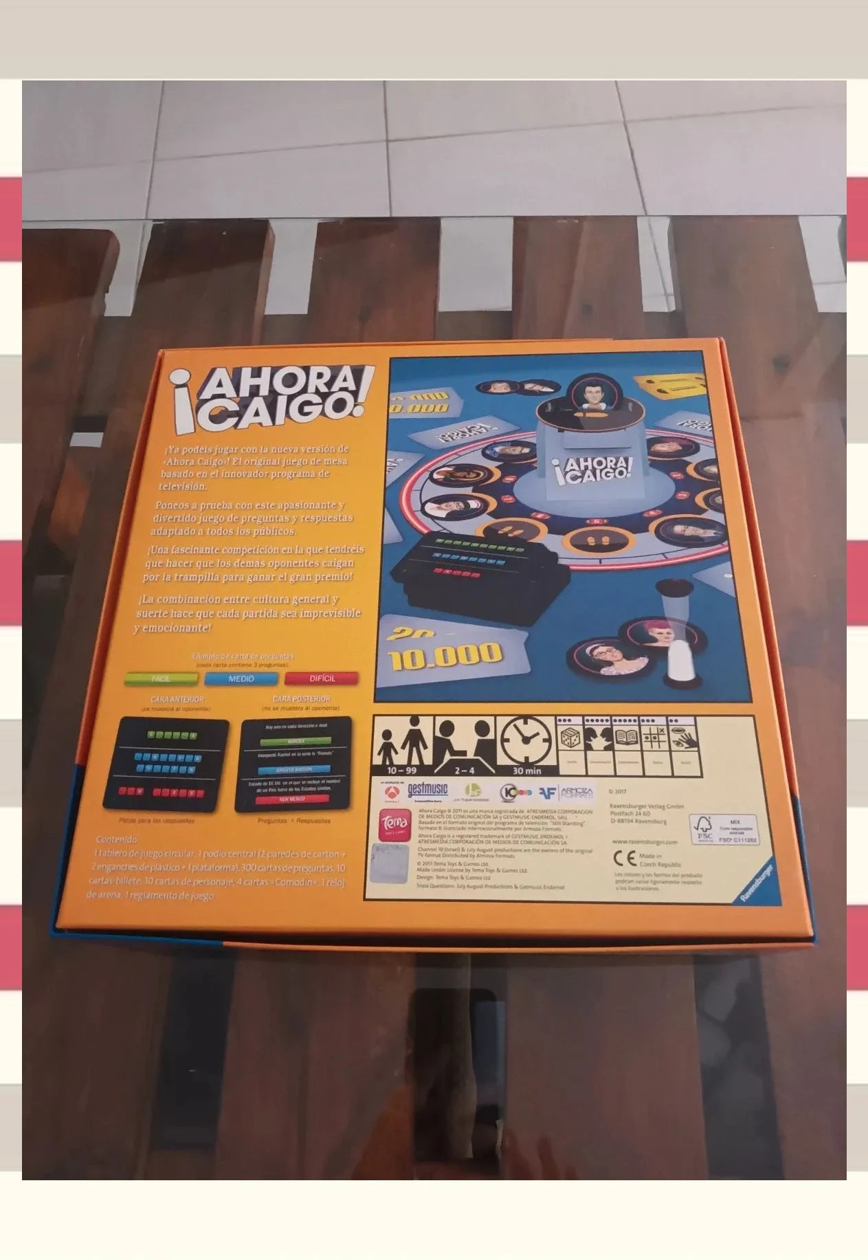 Ahora Caigo El Juego de Mesa Nueva Versión – Ravensburger 2